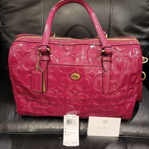 Coach Passion Berry Leather Bag